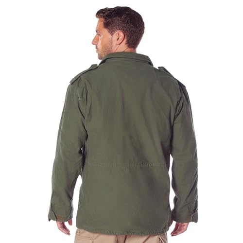 Image of Rothco Vintage Field Jacket | Men's Rugged All-Season Classic Style Outdoor Coat, Cold Weather Protection