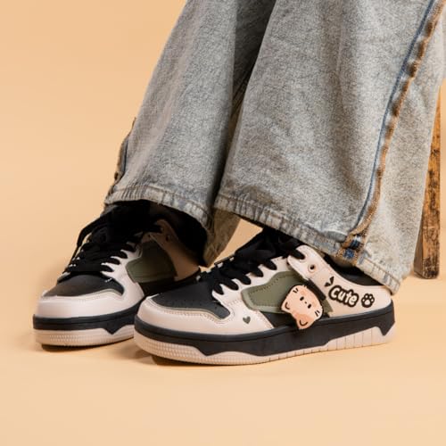 Bobo's House Ultra Cute Neko Chunky Sneakers Unisex Kawaii Cat Design Vegan Leather Platform Shoes2