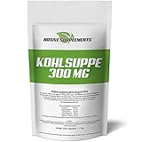 Kohlsuppen-Kapseln, 230 Stück, original Kohlsuppe Extrakt, 300mg pro Kapsel Hochdosiert, Extrem Hochwertige Premium Qualität mit Vitamin C & Petersilienpulver, ohne Aromen & Farbstoffe, GMO-frei