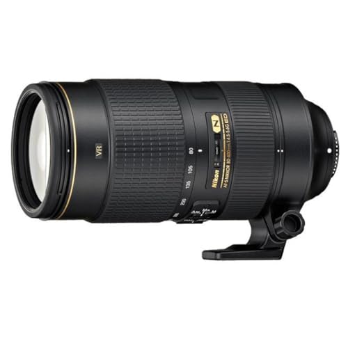 Nikon AF-S NIKKOR 80-400 mm 1:4.5-5.6 G Ed VR Objectif Noir