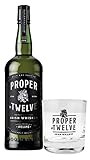 70cl / 700ml Blended Malt - Proper No. Twelve 12 Connor McGregor + Free Branded Glass Tumbler Irish - Whisky