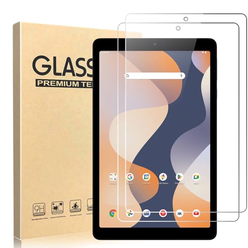 YUSYAIE [2 Pack] Tempered Glass Screen Protector For Surf Onn 8/8 Kids Gen4 Tablet 2024(Model: 100135923) with 2.5D 9H HD Bubble-Free Clear Transparent Ultra thin Protective glass by YUSYAIE - Used condition - US$7.19