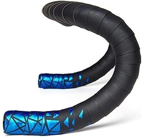 cinta de manillar, Cinta de barra perforada for accesorios ciclismo con agarre serie metálica for bicicleta carretera