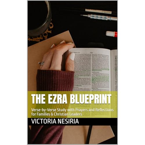THE EZRA BLUEPRINT Audiolibro Por VICTORIA NESIRIA arte de portada