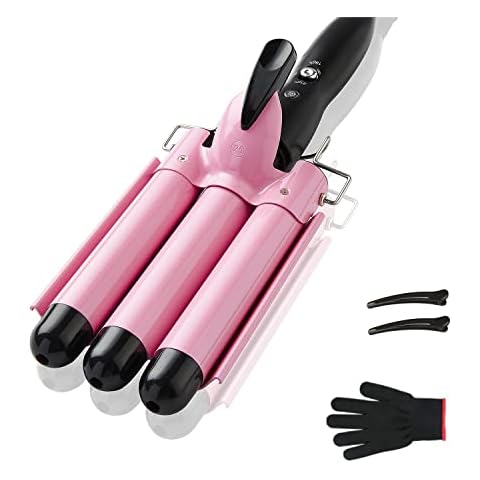 Rizador de Pelo Profesional 3 Tubos-TOP4EVER Plancha Rizadora de 22 mm Cover