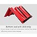 Flood Protection Barrier, L-Shaped Waterproof Flood Control Wall for Household Access, Emergency Use (Red, 3pcs, 70x68x52cm)(6pcs)