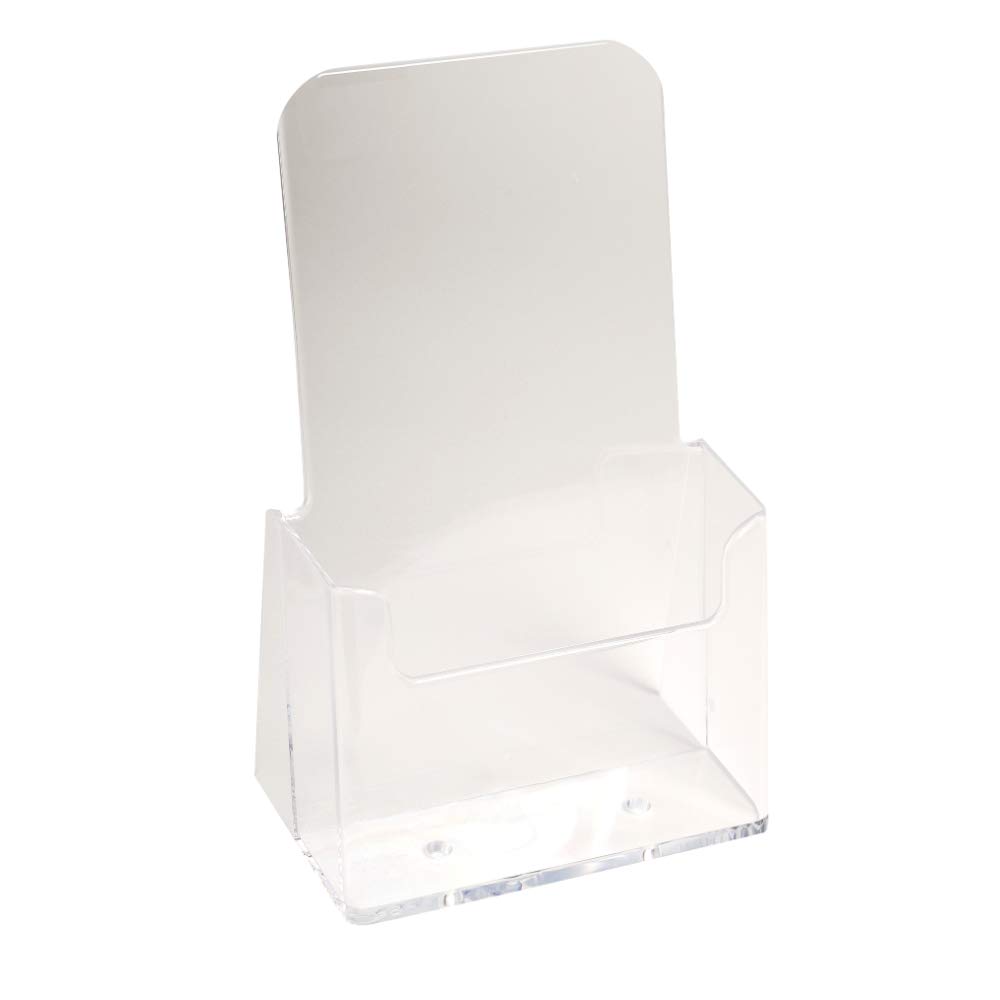 Exacompta 73058D Exacyrl Tischprospekthalter – 10 x 21 cm, Kristall