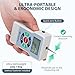 Mxmoonfre 20N Digital Tension Gauge with LCD Display, High-Precision 0.01N Force Meter, 5-Unit Conversion (N/kg/lb/oz/g), Ergonomic Lightweight Design for Industrial & Home Use, ETL-20N