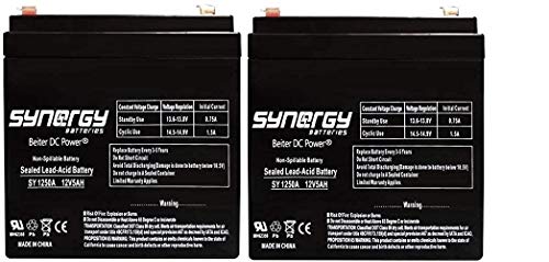 Razor E100 Electric Scooter Battery 12V 5AH - 2 Pack These Do Not Fit The E100 Power Core