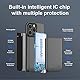 JUBOTY 8500 mAh Akkuhülle für iPhone 14 Pro Max 6,7Zoll, Hohe Kapazität, Schnelles Aufladen Tragbare Ladehülle, wiederaufladbarer Handy-Akku-Ladegerät-Hüllen (Schwarz, iPhone14 Pro Max,8500mAh)