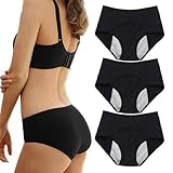 Ogvfunv Incontinence Underwear for Women,Womens Mesh Incontinence Panties, Incontinence Protective Briefs,Black,4XL