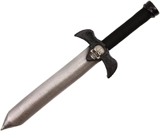 Hero's Edge G-L11 Latex Rubber Foam Skull Battle Dagger Larp