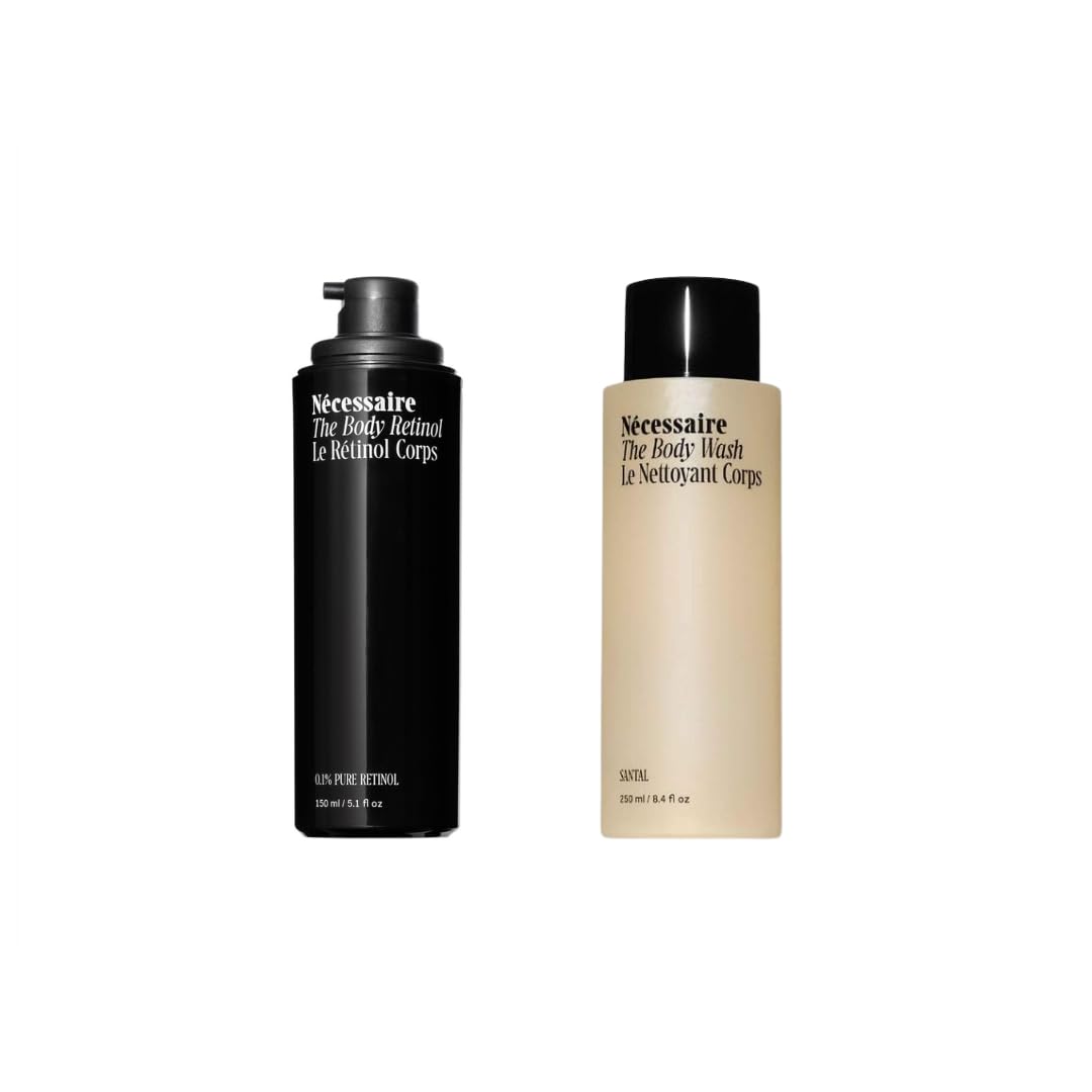 The Body Wash Santal + The Body Retinol Duo