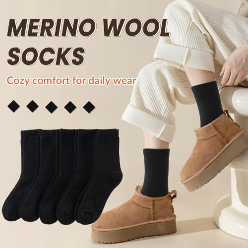 Image of Velice Womens Merino Wool Thermal Thick Hiking Winter Socks