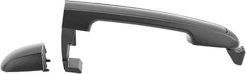 Miniatura 433 de TRQ Manija de puerta exterior delantera izquierda plateada para el lado del conductor compatible con Nissan 370Z 2009-2017