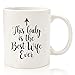 Best Wife Ever Funny Coffee Mug - Unique Christmas Gifts for Wife, Women, Her - Cool Birthday Gift Idea from Husband - Top Anniversary or Xmas Present for the Mrs, Wifey, Newlywed - Fun Novelty Cup