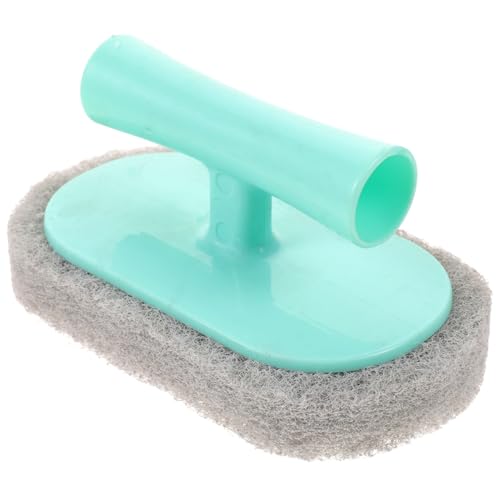 Didiseaon Dishwashing Pad Cleaning Brush Cleaning Scouring Pad Cleaning Scrubber Kichen Cleaning Pad Kitchen Scouring Pad Ceramic Tile Handle