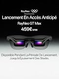 RayNeo GT Max Lunettes AR/XR, 267" 120Hz MicroOLED, 59° FOV, 3DoF Native - 3