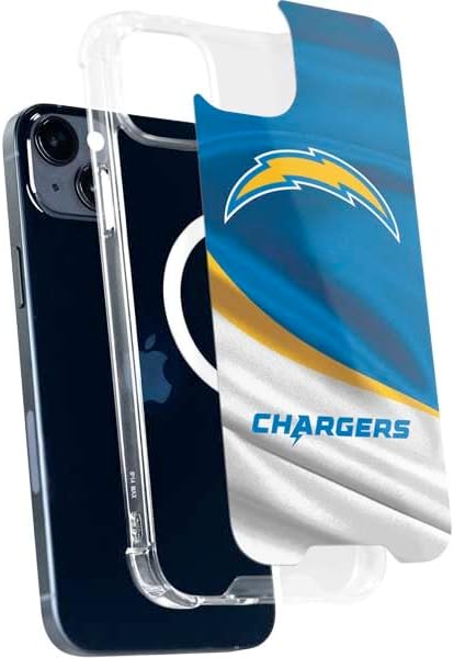 Skinit Phone Case Compatible with MagSafe iPhone 13 - Officially Licensed NFL Los Angeles Chargers Design