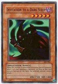 Invitation To A Dark Sleep - Yugioh Pharaoh's Servant Unlimited PSV-082 - NM