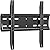 IWORKBOARD 43 50 55 inch Fixed Low Profile TV Wall Mount for 24-65 inch LED/LCD & Flat/Curved TVs, Universal Wall Mount Bracket with Safe Lock, Max VESA 400x400mm, up to 99Lbs & 16 '' Stud