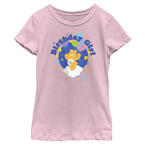 Fifth Sun Care Birthday Bear Girls Short Sleeve Tee Shirt