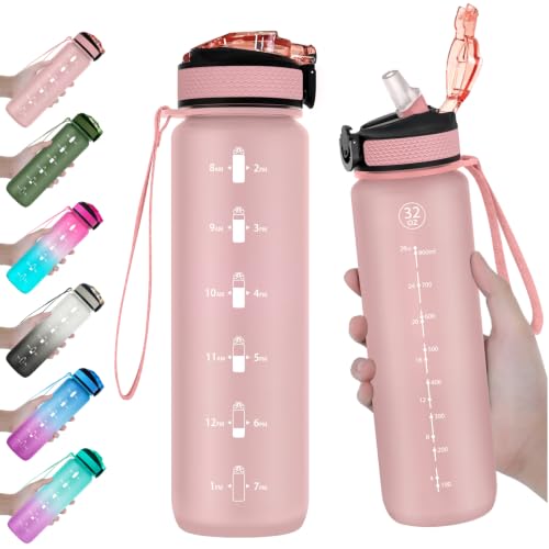 32oz Time Marker Water Bottle