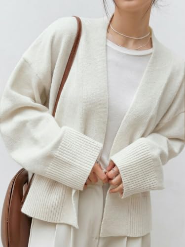 Image of WDIRARA Women's Wrap Long Sleeve Tie Front Cardigan