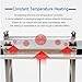 2 In 1 Plastic Bag Sealer Cutter, Foot Operated Heat Sealer Cutter, Adjustable Work Table With Base And Stand For Industrial And Commercial Use