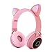 Produktbild FENG Gaming Headset für PS4/XBox One,Stereo Bass Surround/Noise Reduction/Volume Control Gaming kopfhörer für Laptop PC Mac Computer and Smartphone (Rosa)
