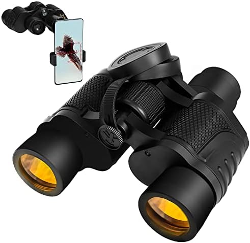 8x32 Binoculars for Adults High Powered, Compact Binoculars for Bird Watching with Coordinate & Compass, Waterproof Kids Binoculars for Hunting, Traveling, Sightseeing, Concert, Theater, Opera