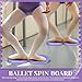 Rotatingpals 2 Pcs Ballet Turning Boards for Dancers Turn Disc for Dancing Pirouette Disc for Dancers, Figure Ice Skating Spinner with Drawstring Bag for Skating Gymnastics Ballet to Improving Balance