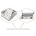 Laptop Decal Sticker Skin Cover, 11.6”12" 13" 13.3" 14" 15" 15.4" 15.6" Universal Laptop Netbook Vinyl Skin Sticker Cover Art Notebook Reusable Protector (2 Wrist Pad Included), White Brains