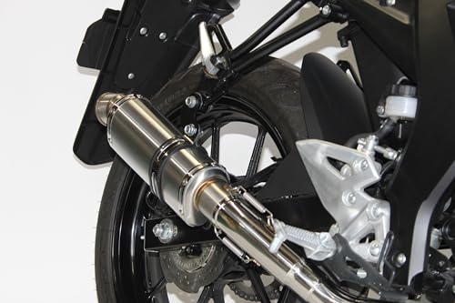 GSX-R125 gsx-s125 DL33B WR’s マフラー WR'S GSX-R125/GSX-S125 ラウンドタイプフルエキゾースト