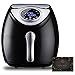 KiLi Beam 5.8QT 5.8QT Power Airfryer XL with Air Fryer Cookbooks, 5.8QT, Black