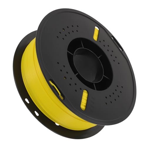 Filament PLA jaune bobine pour impression 3D haute précision et projets DIY créatifs