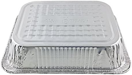 Handi-Foil Half-Size Deep Aluminum Foil Steam Table Disposable Pan - (pack of 50)