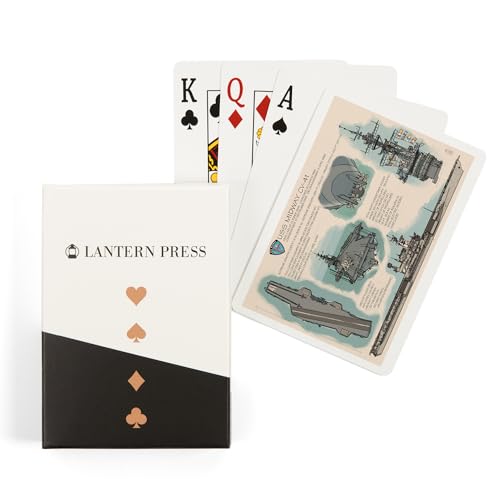 Lantern Press naipes póker 52 cartas para adultos