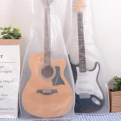 Housse de protection transparente pour guitare acoustique, classique et électrique - Les Beatles, Paul McCartney, John Lennon, RIngo Starr, George Harrison Housse de protection transparente pour guitare acoustique, classique et électrique – Image 5