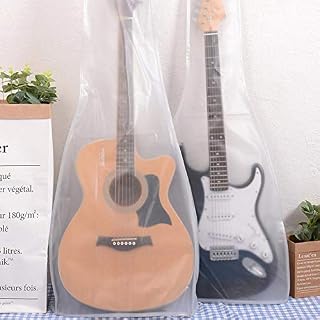 Housse de protection transparente pour guitare acoustique, classique et électrique - Les Beatles, Paul McCartney, John Lennon, RIngo Starr, George Harrison Housse de protection transparente pour guitare acoustique, classique et électrique – Image 5