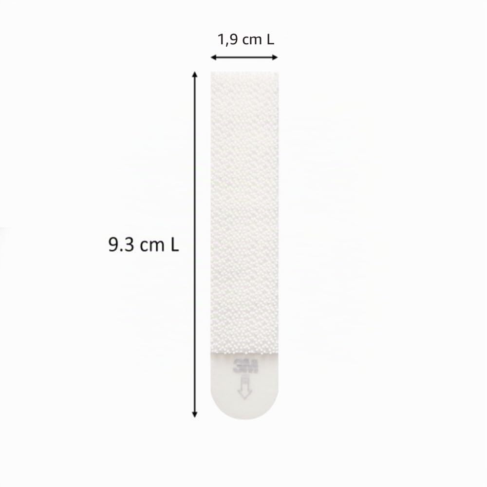 Command Languettes Accroches Tableaux Très Grandes 10 Paires Blanc 9 kg Sans Outils Fixation sans Dommages