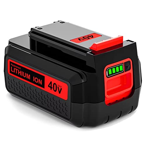 40 Volt LBX2040 Replacement Battery 3.6Ah Compatible with Black and Decker 40V Lithium Battery LBX2040 LBXR36 LBXR2036 LST540 LCS1240 LBX1540 LST136W LST136 LHT2436 LBX1540 Cordless Tools(red)