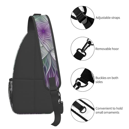 Bolso cruzado tipo mochila para senderismo y viaje miniatura 5