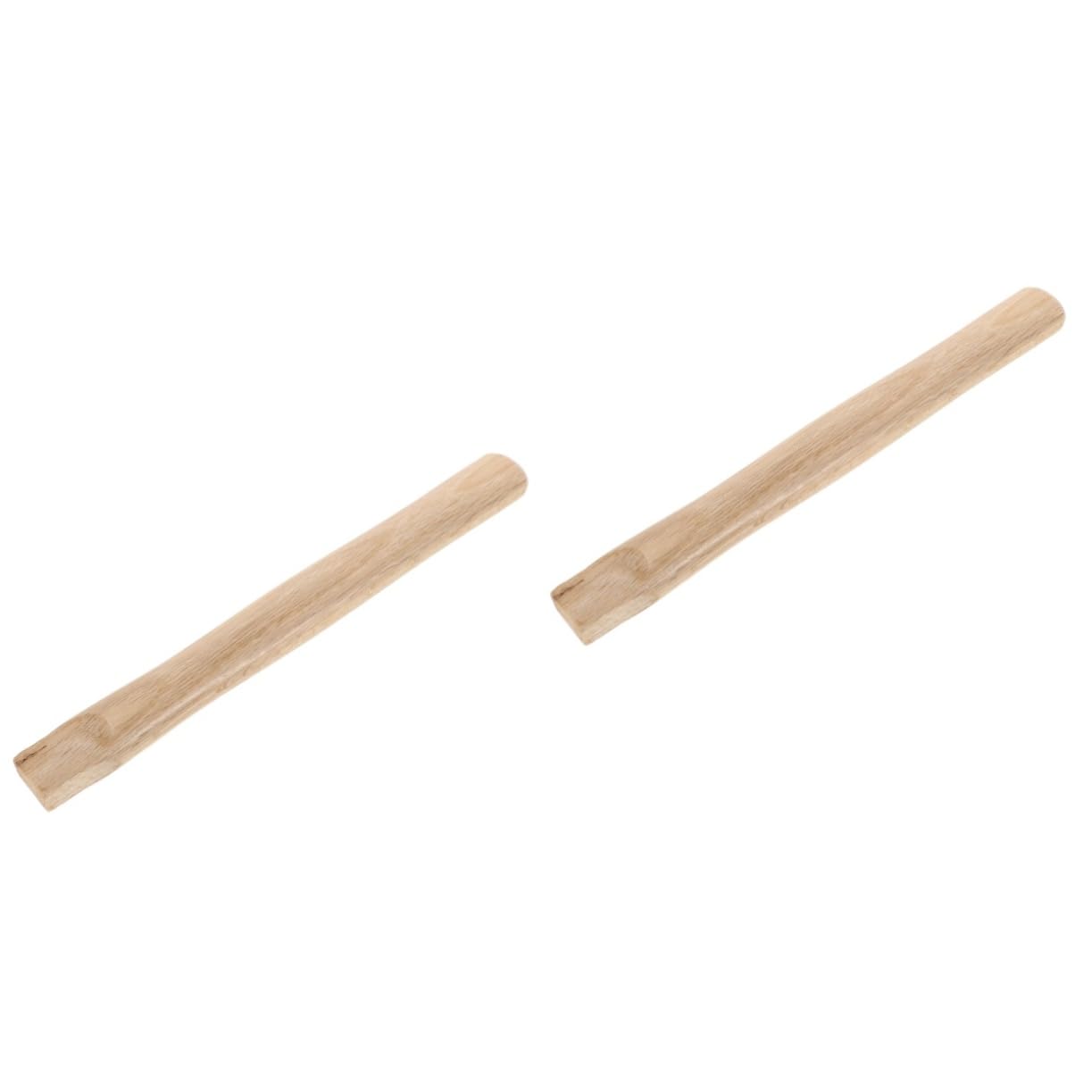 ARTIBETTER 2pcs Wood Handle Hammer Replacement Comfortable Grip Handle for Camping Durable Construction