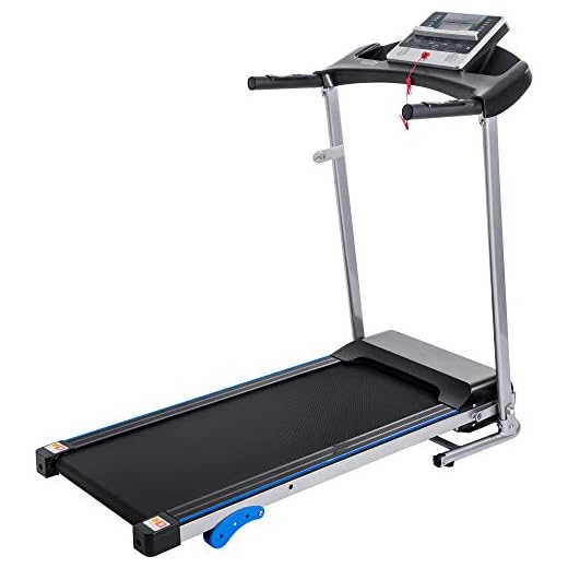 Merax Electric Folding Treadmill Motorized Walking and Jogging Fitness Machine for Home Gym Use