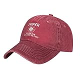 Ositerpz Sniper You Can Run You'll Only Die Tired Hat Men Baseball Hats Graphic Cap