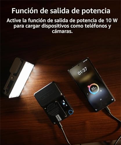 Luz LED Bi-Color Amaran Ace 25x de 32W con montaje magnético y control por App 7