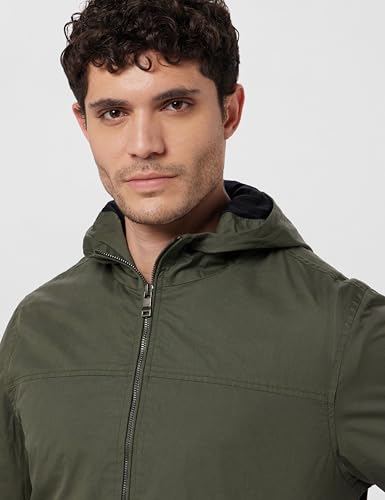 Image of Qube By Fort Collins Men's Regular Fit Cotton Winter Jacket - Warm, Breathable, and Stylish Design