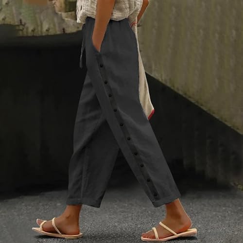 Linen Pants Women Petite Linen Pants for Women Lightweight Linen Pants Women Linen Work Pants Women3