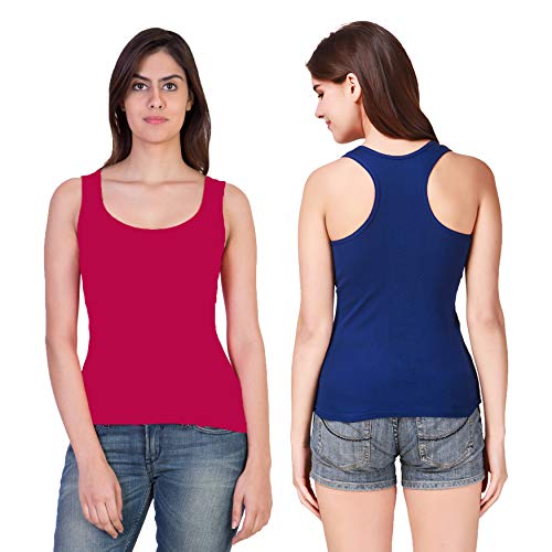 Image of Camisole Tank Top Vest Racerback Sando Camis for Women, Girls (Pack of 2)
